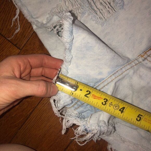 𝅺bdg Girlfriend High Waisted Distressed Denim Short - Picture 8 of 8